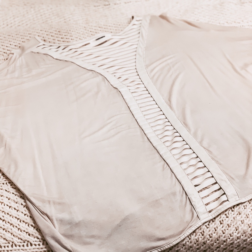 Night Out White Long Sleeve Shirt
